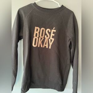 Brunette The Label Black Sweatshirt